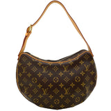 Louis Vuitton Handbag Monogram Croissant MM Shoulder Bag Brown