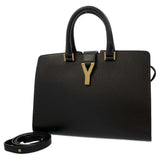 Saint Laurent- Paris Handbag Y Line Cabas Saint Laurent 2way Shoulder Bag Black
