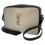 Saint Laurent- Paris Shoulder Bag Camera Bag Lou Gray/Black