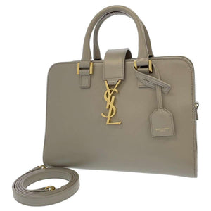 Saint Laurent- Paris Handbag Baby Cabas Gray