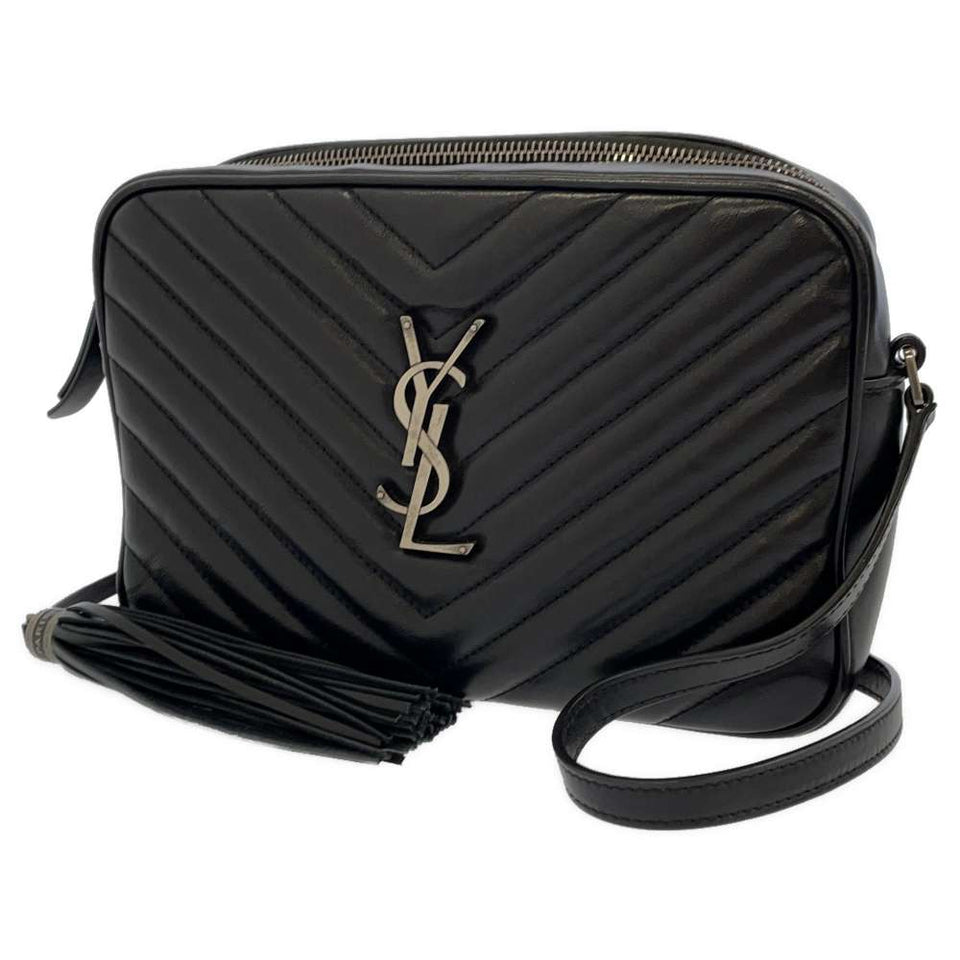 Saint Laurent- Paris Lou Camera Bag Black