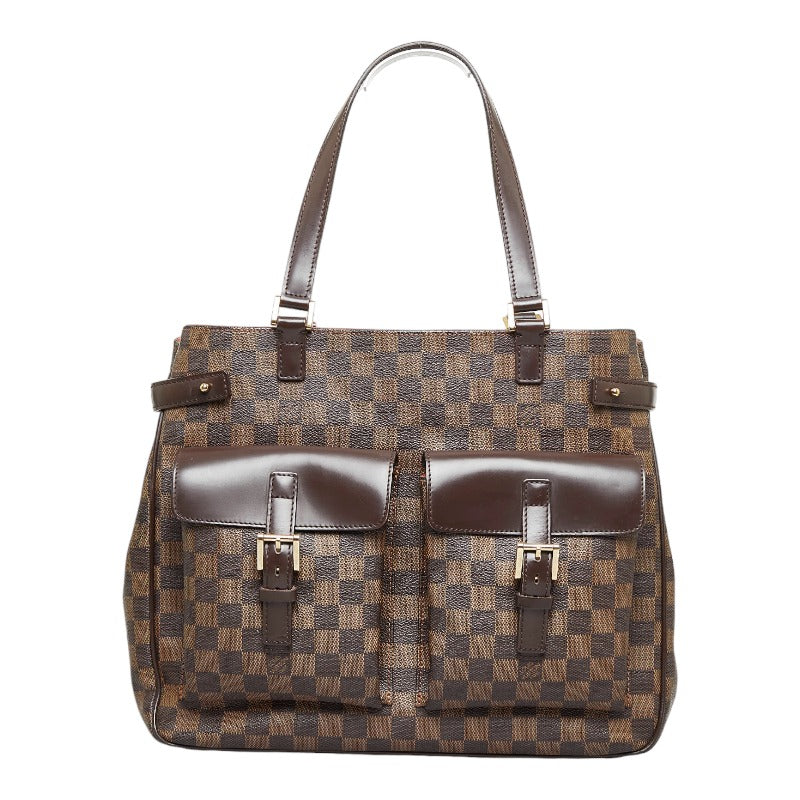 Louis Vuitton Damier Handbag Tote Bag Brown