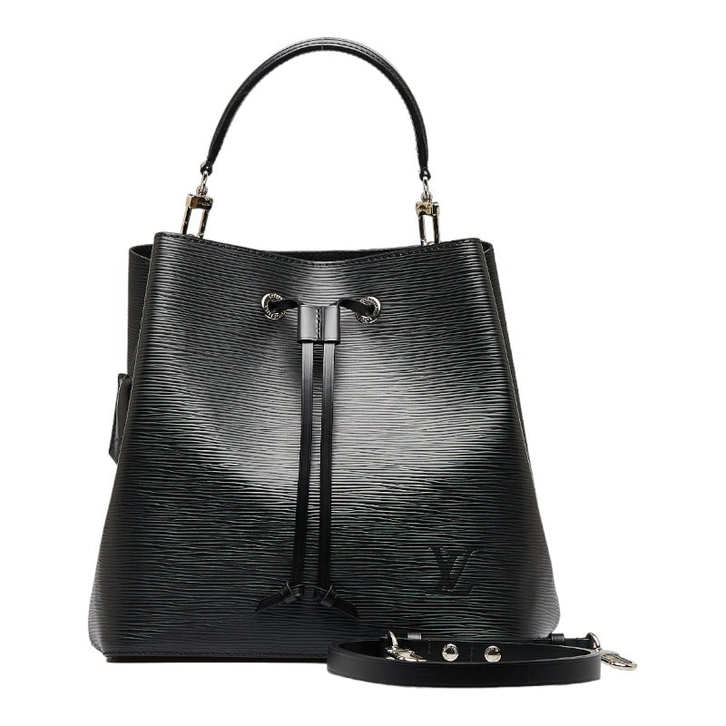 Louis Vuitton Epi Neonoe Handbag Shoulder Bag 2way Noir Black