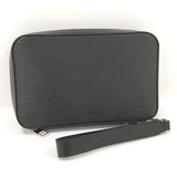 Louis Vuitton Dandy Wallet Round Zipper Long Wallet Clutch Bag Epi Noir