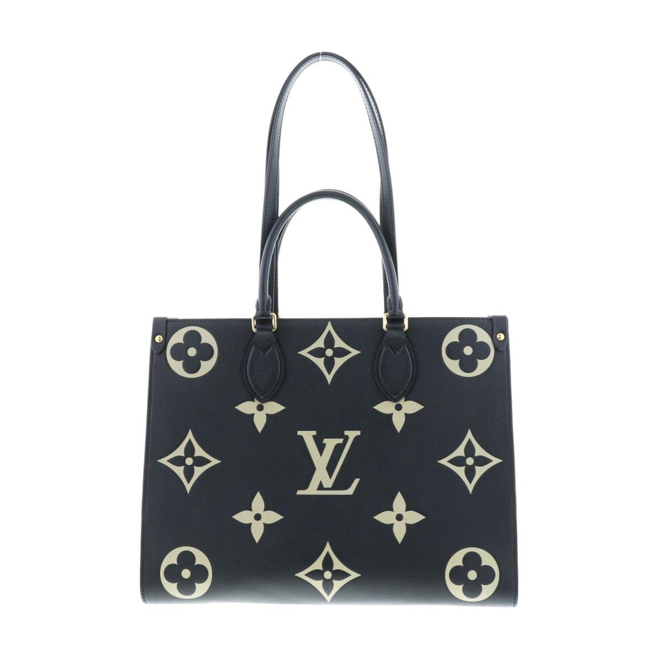 Louis Vuitton  OnTheGo MM Amplant Noir Shoulder Monogram Black
