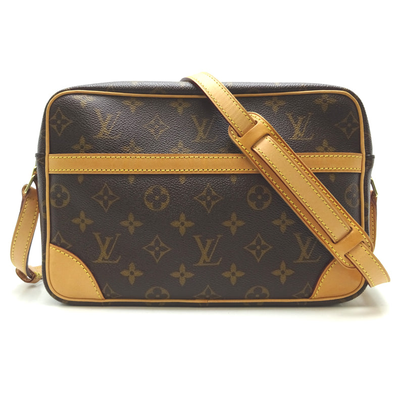 Louis Vuitton Trocadero 27 Shoulder Bag  Monogram Ebene Brown