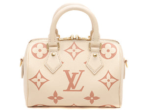 Louis Vuitton Speedy Bandouliere 20 Bicolor Monogram Implant