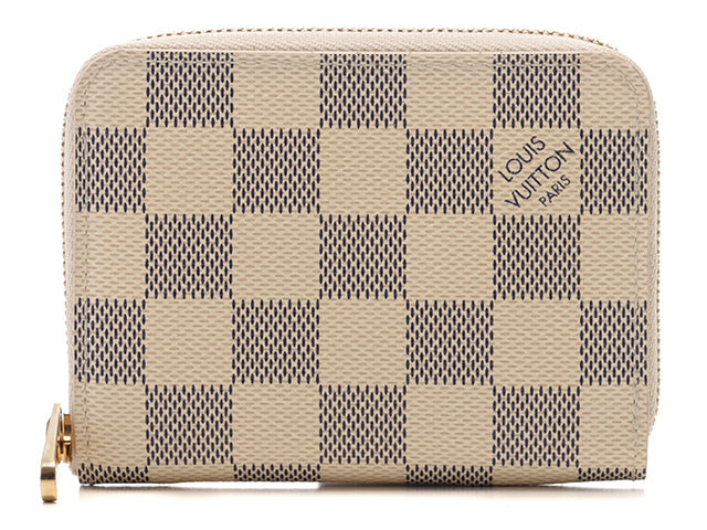 Louis Vuitton Zippy Coin Purse Damier Azur
