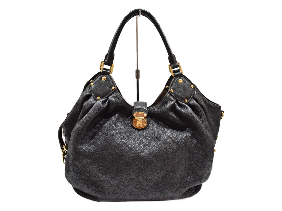 Louis Vuitton Mahina XL Handbag Black