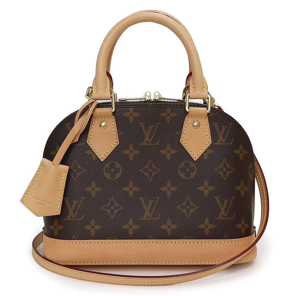 Louis Vuitton Alma BB 2way Shoulder Bag Handbag Monogram