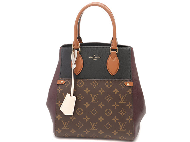 Louis Vuitton Fold Tote MM Monogram Shoulder Bag