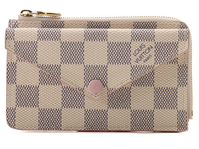 Louis Vuitton Porto Cult Lecto Verso Damier Azur Rose Ballerine