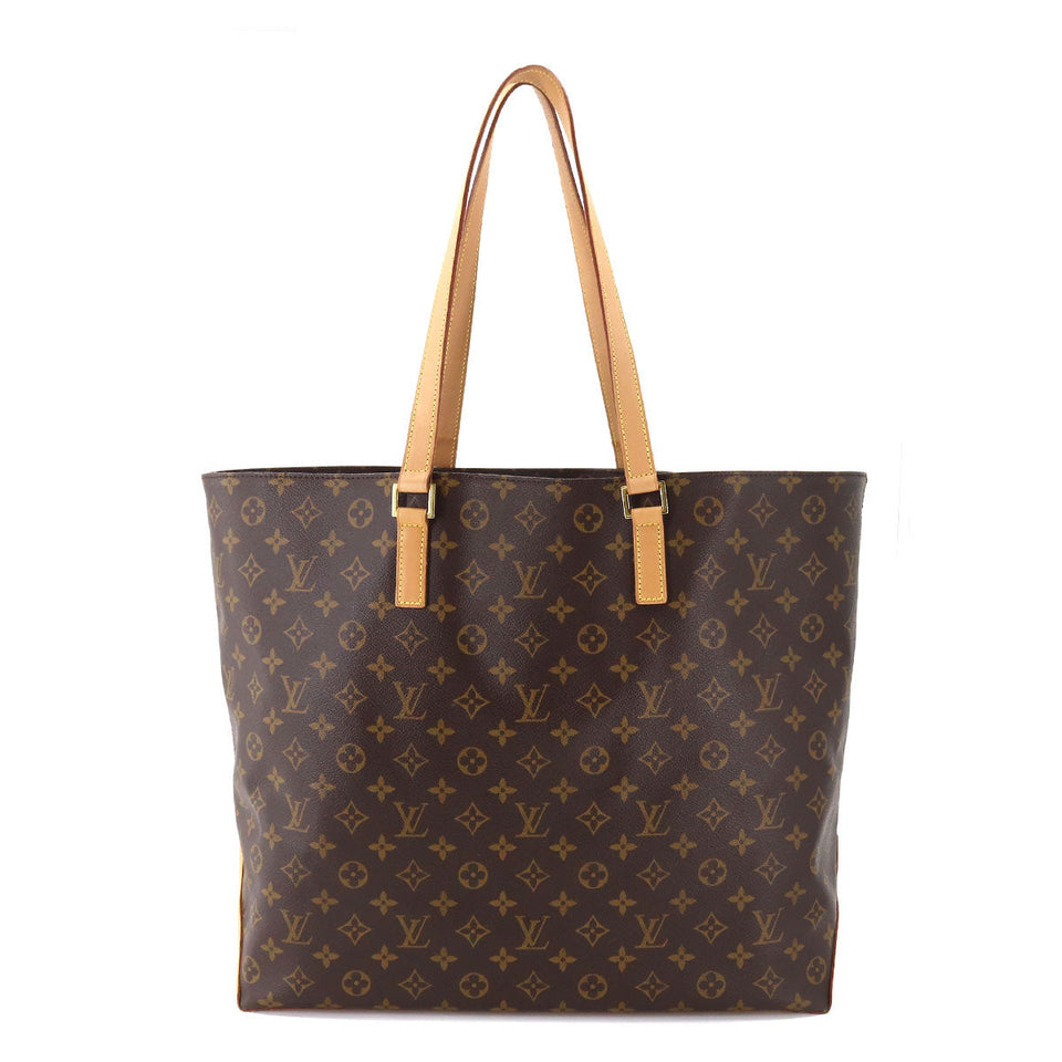 Louis Vuitton Monogram Cover Alto Tote Bag Brown Gold Hardware