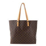 Louis Vuitton Monogram Cover Alto Tote Bag Brown Gold Hardware