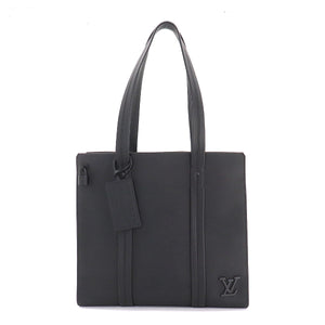 Louis Vuitton Aerogram Takeoff Tote Bag Leather Black