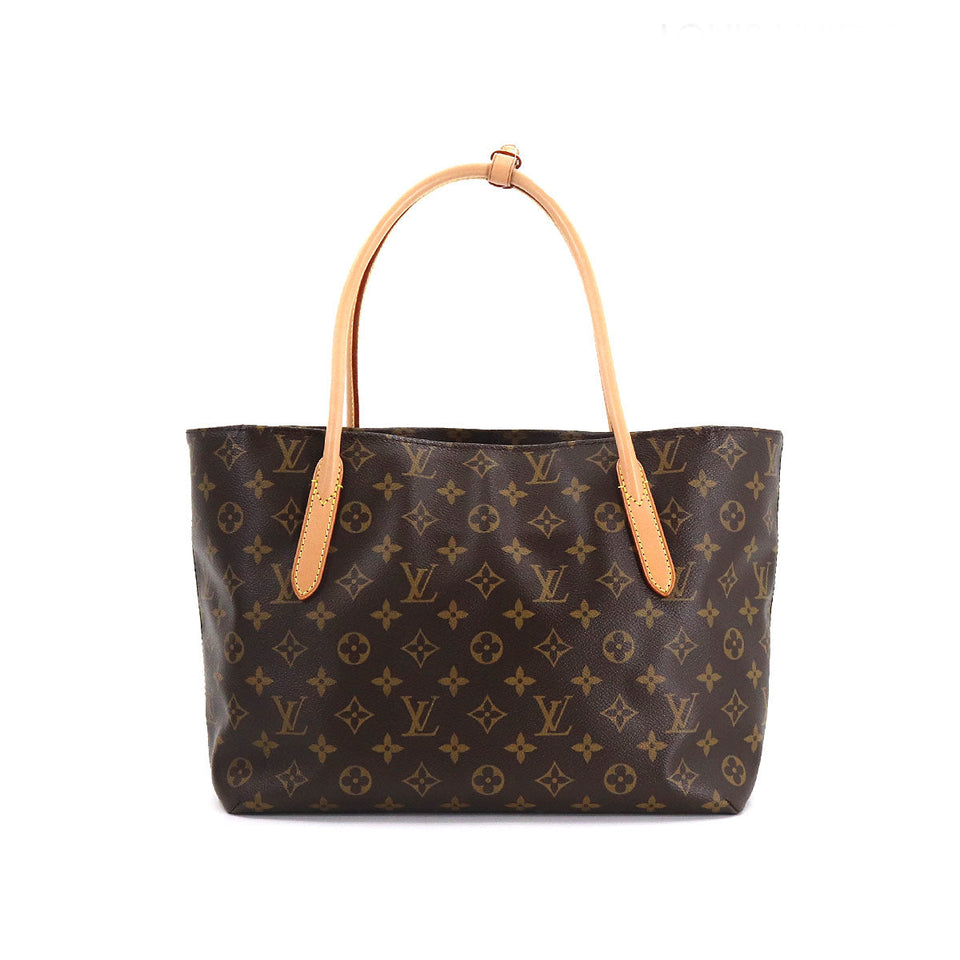 Louis Vuitton Monogram Raspail PM Shoulder Bag Brown Gold Hardware