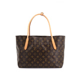 Louis Vuitton Monogram Raspail PM Shoulder Bag Brown Gold Hardware