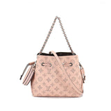 Louis Vuitton Mahina Bella Shoulder Bag Leather Magnolia Pink