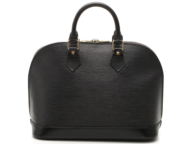 Louis Vuitton Alma PM Handbag Noir Epi