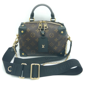 Louis Vuitton Petite Mare Supple Monogram Shoulder Bag Black