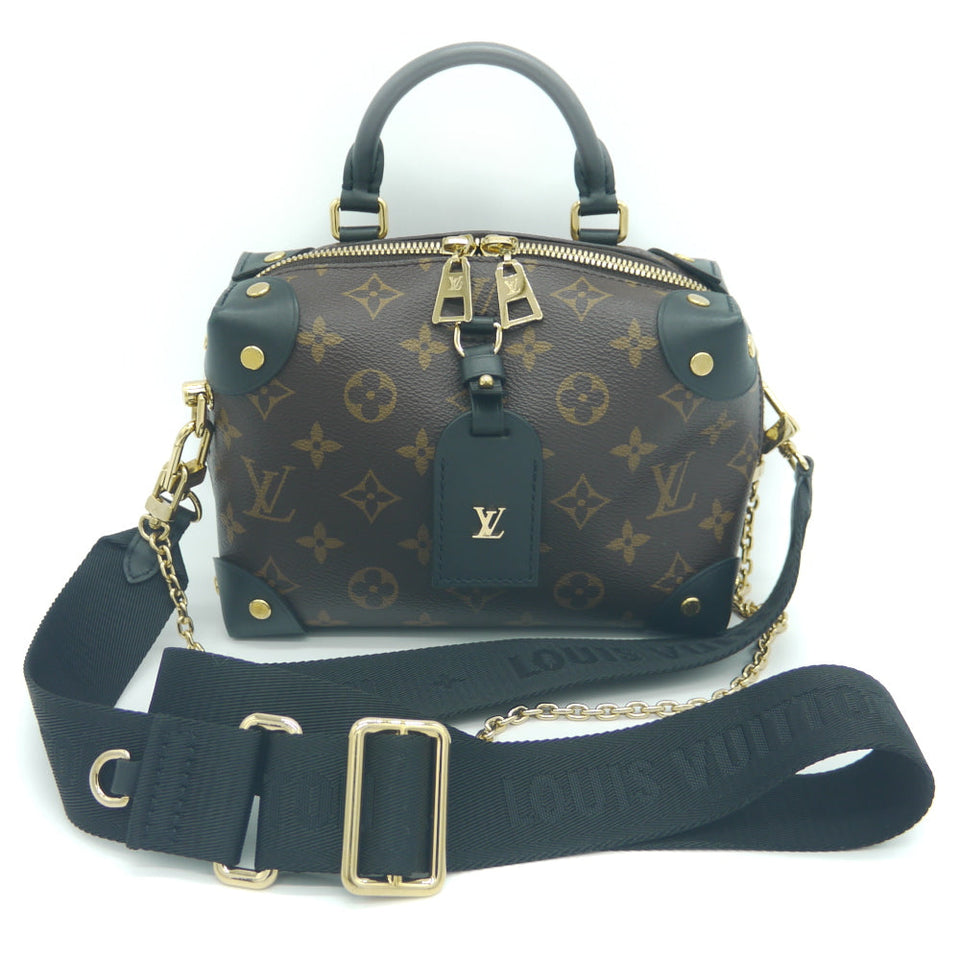Louis Vuitton Petite Mare Supple Monogram Shoulder Bag Black