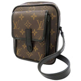 Louis Vuitton Shoulder Bag Monogram Macassar Christopher Wearable Wallet