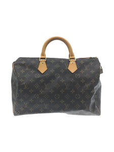 Louis Vuitton Speedy 35 Monogram Hand Bag PVC Brown