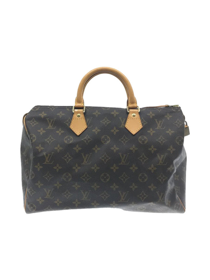 Louis Vuitton Speedy 35 Monogram Hand Bag PVC Brown