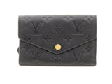 Louis Vuitton Portefeuille Curise Monogram Implant Black