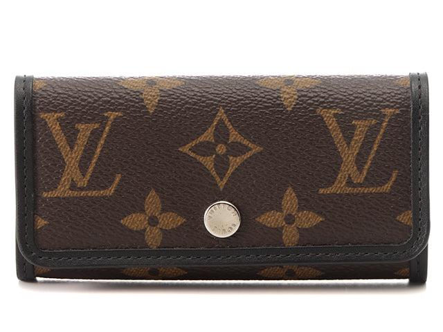 Louis Vuitton Multicle 6 Key Case 6 Rows Monogram Macassar