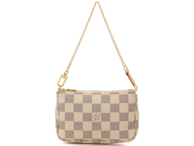 Louis Vuitton Mini Pochette Accessoir Damier Azur