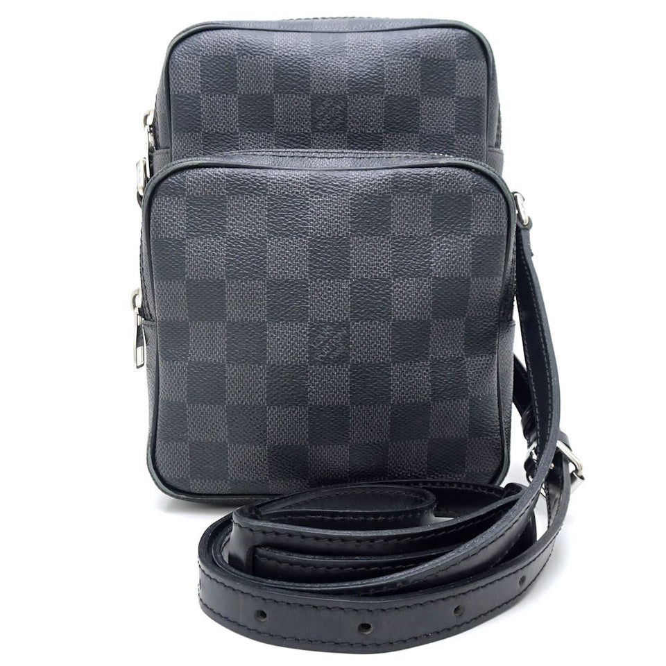 Louis Vuitton Rem Crossbody Shoulder Bag Graphite