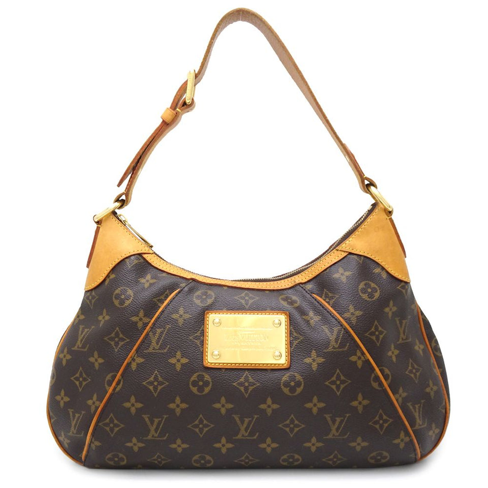 Louis Vuitton Monogram Thames GM Shoulder Bag Brown
