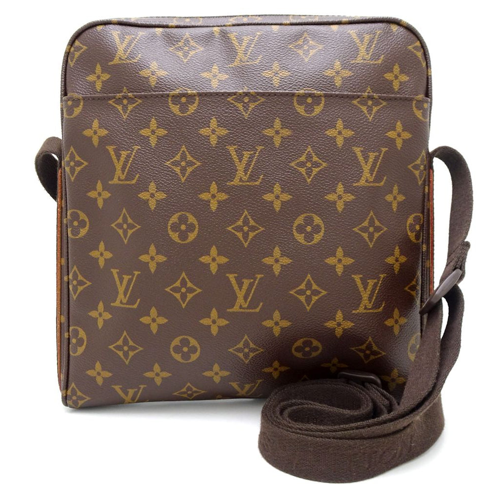 Louis Vuitton Monogram Trotter Bobourg Shoulder Bag Brown