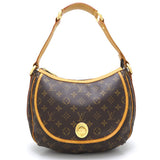 Louis Vuitton Monogram Turam PM Shoulder Bag Brown
