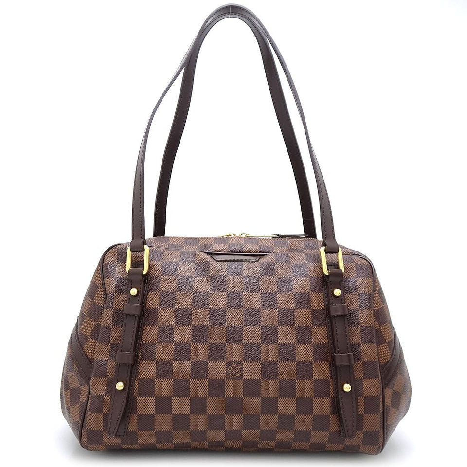 Louis Vuitton Damier Rivington GM Shoulder Bag Ebene