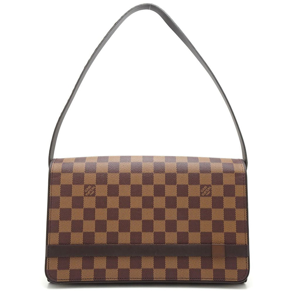 Louis Vuitton Damier Tribeca Ron Shoulder Bag Ebene