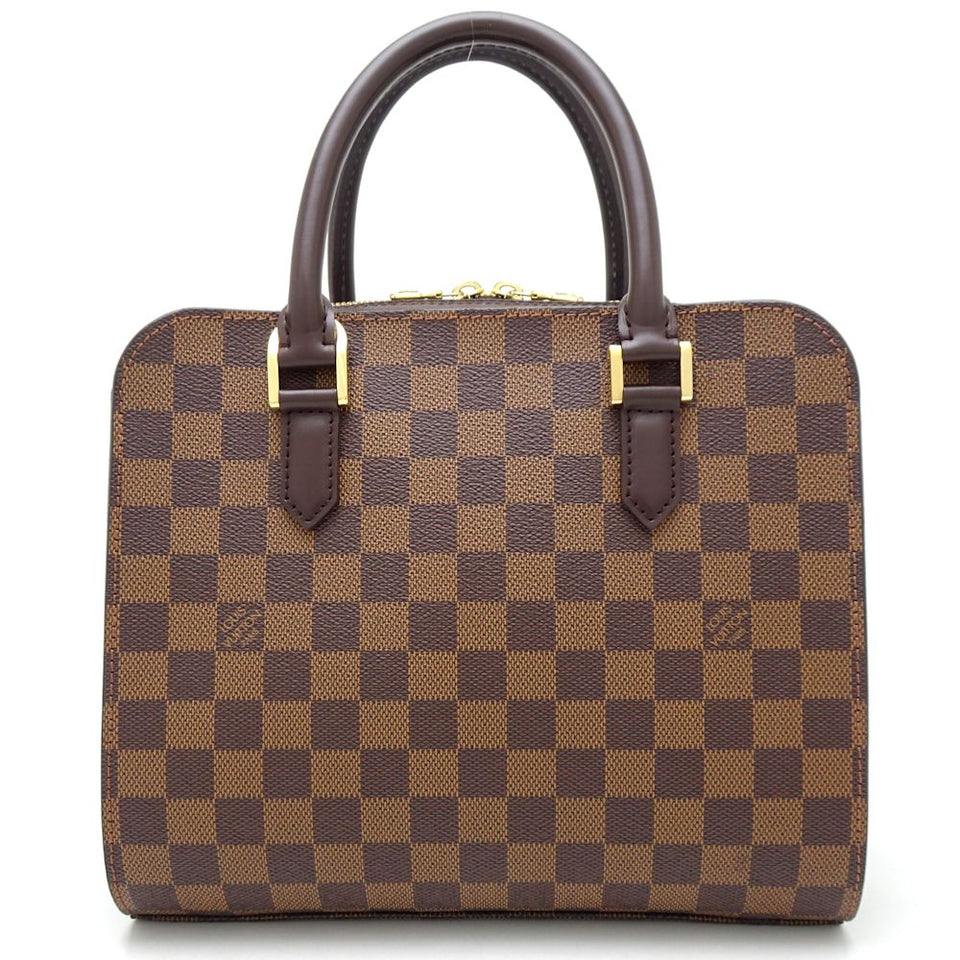 Louis Vuitton Damier Triana Handbag Ebene