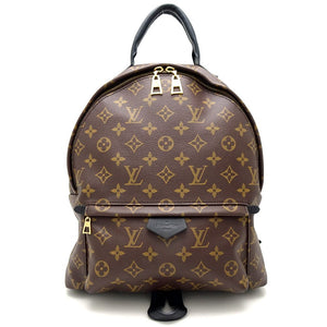 Louis Vuitton Monogram Palm Springs MM Backpack Brown