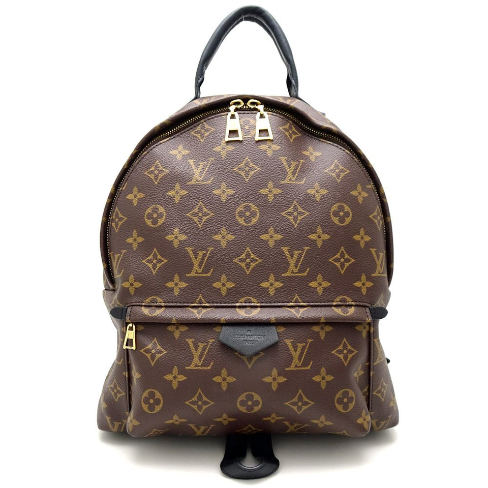 Louis Vuitton Monogram Palm Springs MM Backpack Brown