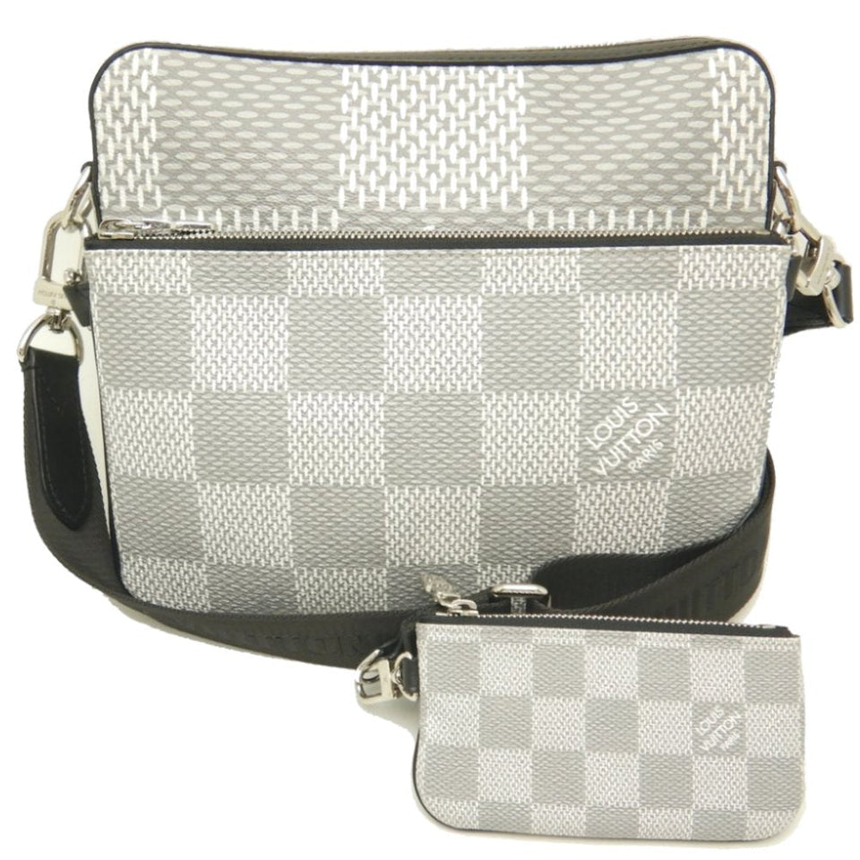 Louis Vuitton Damier Graphite 3D Trio Messenger Antarctica