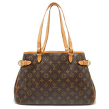 Louis Vuitton Monogram Batignolles Horizontal Tote Bag Brown