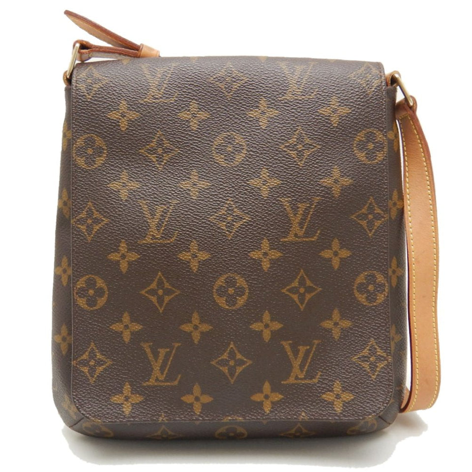 Louis Vuitton Monogram Musette Salsa Short Shoulder Bag Brown