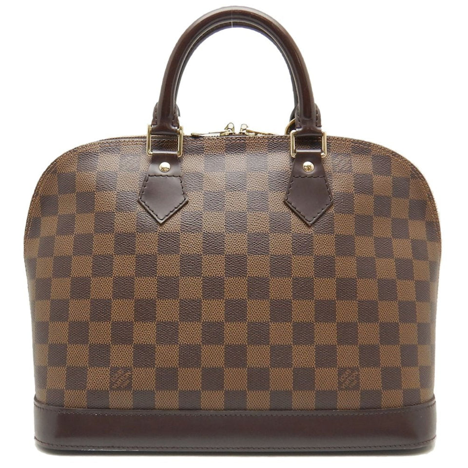 Louis Vuitton Damier Alma Handbag Ebene