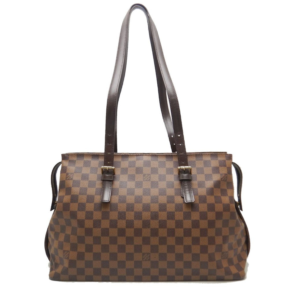 Louis Vuitton Damier Chelsea Tote Bag Brown