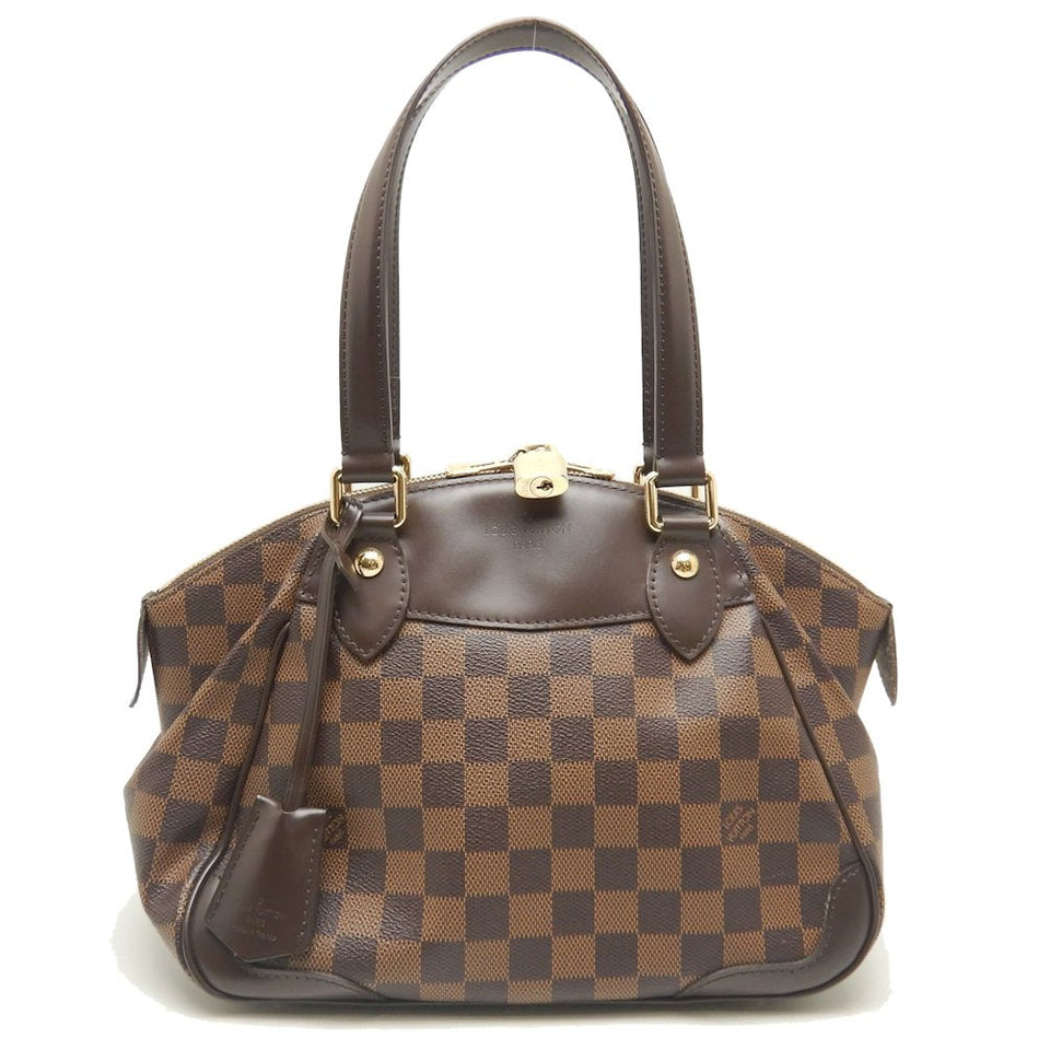 Louis Vuitton Damier Verona PM Handbag Brown