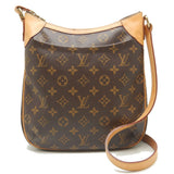 Louis Vuitton Monogram Odeon PM Shoulder Bag Brown