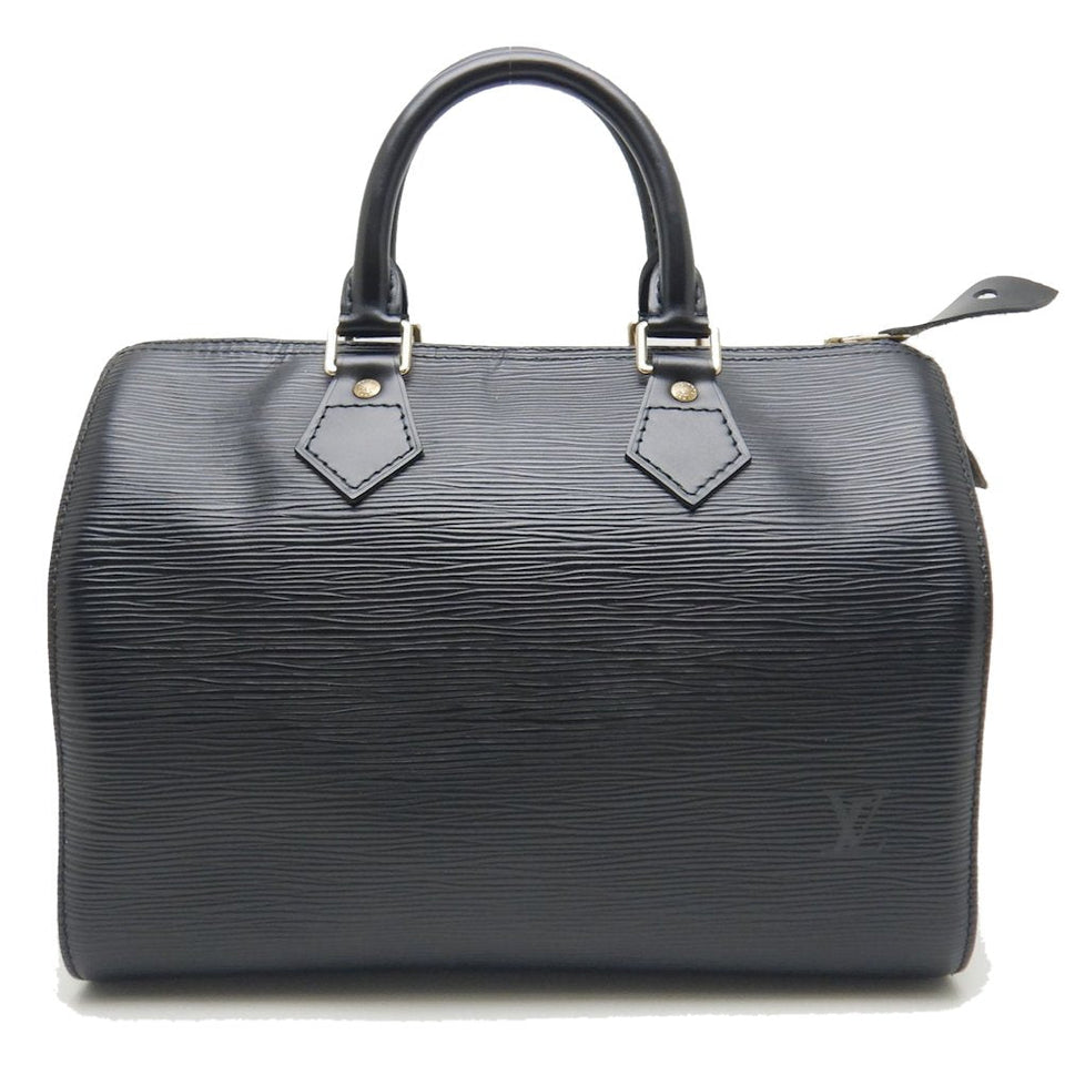 Louis Vuitton Epi Speedy 25 Handbag Noir