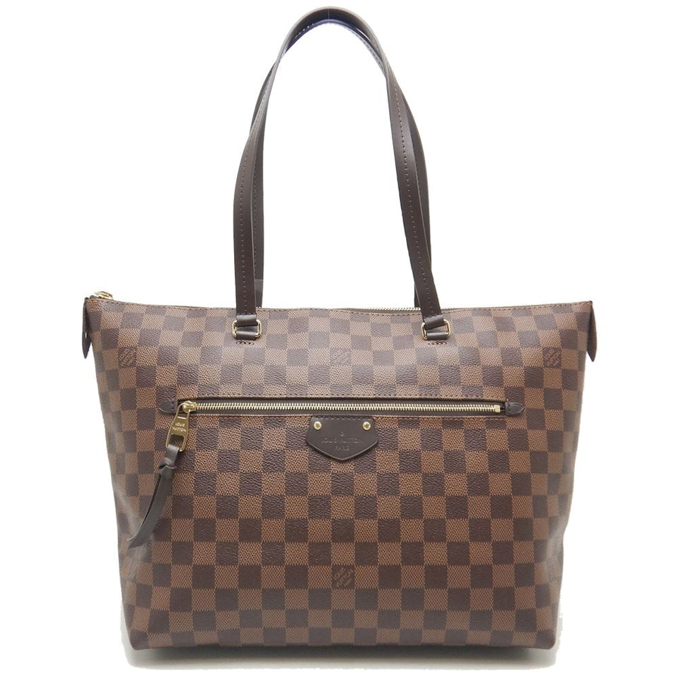 Louis Vuitton Damier Jena MM Tote Bag Brown