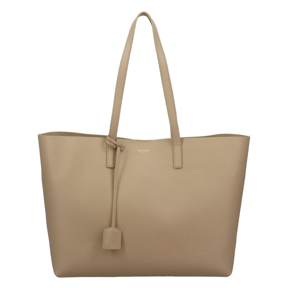 Saint Laurent- Paris Tote Bag Beige